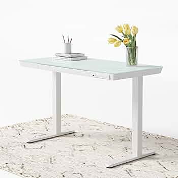 FEZIBO 電動 昇降式デスク 幅100cm 奥行60cm ホワイト Amazon | FEZIBO 昇降デスク 電動昇降 幅120cm x 奥行き60cm
